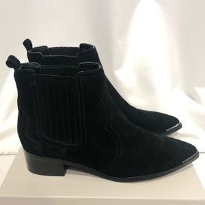 Black ankle boots